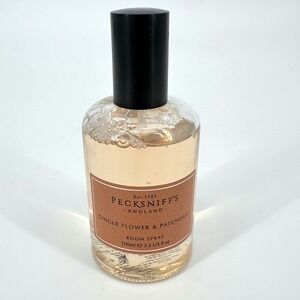 Pecksniffs England Ginger Flower Patchouli Room Spray 100ml 3.3 US Fl Oz